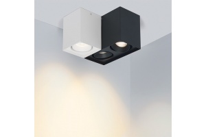 Потолочный светодиодный светильник Arlight SP-Cubus-S100x100WH-11W Day White 40deg 023078(1) - 2