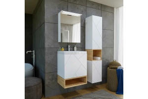 Ниша для тумбы Бриклаер Кристалл 60 дуб бунратти (4627125415883) - 2