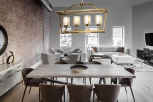 Подвесная люстра LUMINA DECO Atlanta LDP 1222-4 MD - 2