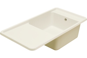 Мойка кухонная AQUATON Беллис 97 жемчуг - 2