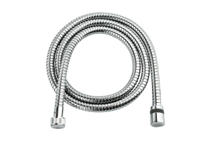 Душевой шланг Lemark LE8027S двухзагибный 0,9 м, сталь хромированная, пакет с подвесом