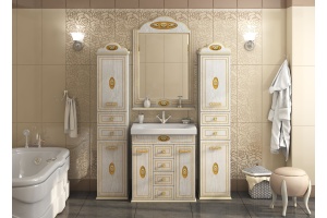 Зеркало Misty Roma 75 ясень патина - 2