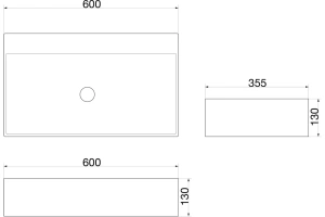 Раковина SantiLine SL-1093 - 2