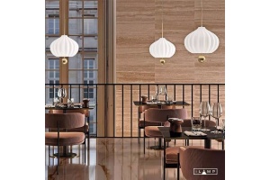 Подвесной светильник iLamp Pear 10808P/1 WH-GL - 3