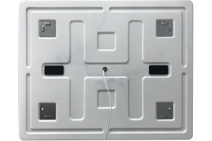 Зеркало BelBagno SPC-GRT-1200-800-LED-TCH-RAD с bluetooth, термометром и радио - 3