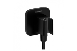 Шланговое подсоединение Hansgrohe FixFit E черный матовый