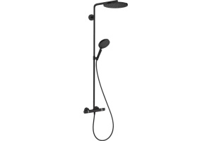 Душевая стойка Hansgrohe Raindance Select S Showerpipe 240 1jet P с термостатом, черный 27633670