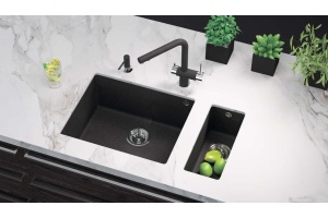 Мойка кухонная Omoikiri Bosen 54-U-BL черная - 3