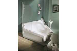 Акриловая ванна Jacob Delafon Bain Douche 145x145 см (E6222RU-00) - 3