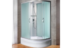 Душевая кабина с поддоном River Nara Б/К 100/70/24 MT L (10000008783)