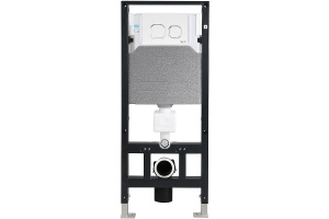 Система инсталляции WeltWasser WW AMBERG 506 WT с кнопкой смыва белый (10000008225)