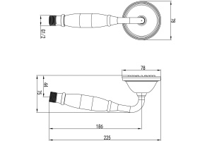 Душевая лейка Lemark LM8007B - 2