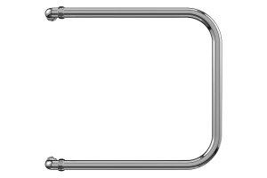Водяной полотенцесушитель Terminus П-образный 320х400 Хром боковое подключение