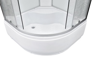 Душевая кабина DETO EM4590GM+EL с высоким поддоном, с сиденьем - 3