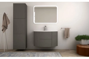 Тумба под раковину Cezares Eden 91х55 Grigio talpa opaco (55069) - 2