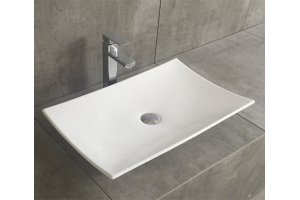 Раковина накладная CeramaLux N 68 см белый (78123В)