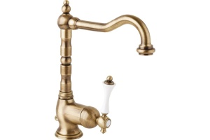 Смеситель для раковины Cezares MARGOT Bianco Lucido Cromo (MARGOT-LSM2-BLC)