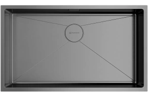 Мойка кухонная Omoikiri Taki вороненая сталь (4993498)