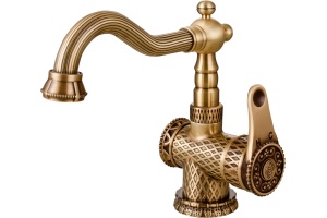 Смеситель Zorg Antic A 413U-BR для раковины