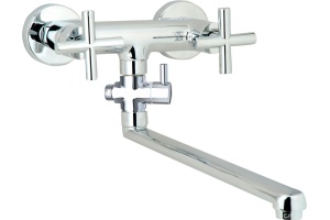 Смеситель для ванны GPD Nino универсальный хром - 2