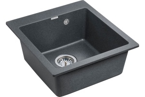 Мойка кухонная Paulmark Zemar PM104651-DG графит - 2