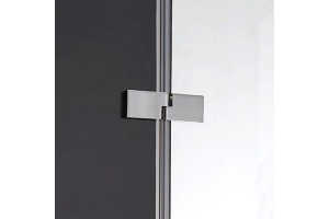 Душевой уголок Cezares Bergamo 100х100 хром стекло прозрачное - 3