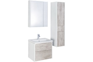 Зеркало-шкаф Roca Ronda 60 белое, с подсветкой - 3