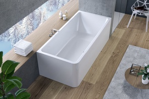 Акриловая ванна Kolpa San Electra 185х85 левая белая - 2