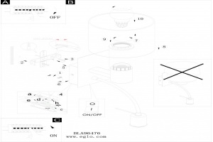 Бра с подсветкой Eglo ПРОМО Pasteri 96477 - 2
