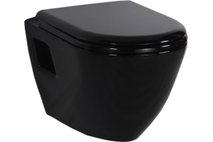 Унитаз подвесной Creavit Terra TP325 черный