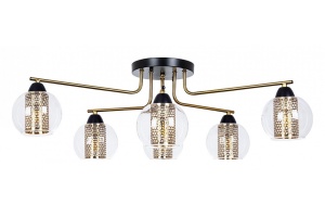 Потолочная люстра Arte Lamp Manchester A7045PL-6BK