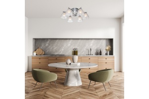 Потолочная люстра Escada Adonis 659/6PL Chrome - 2