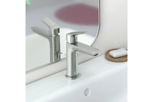 Смеситель для раковины Hansgrohe Logis Fine 110 с донным клапаном хром - 3