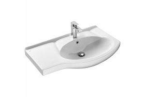 Раковина мебельная Style Line Коралл 82 R белый