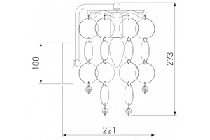 Бра Bogate's Bolla 334/1 (319/1) - 2