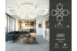 Потолочная люстра Ambrella FA FA8863 - 3