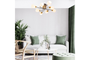 Люстра на штанге Escada Hope 1132/8P Black - 3