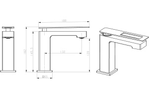 Смеситель Boheme Q 141-WG для раковины - 3