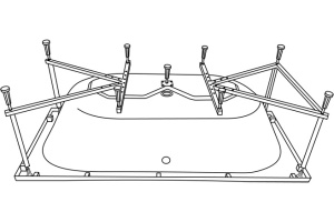 Каркас для ванны Excellent MR-20 - 2