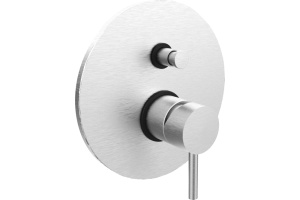 Смеситель Paffoni Light LIG015ST С ВНУТРЕННЕЙ ЧАСТЬЮ, для ванны с душем