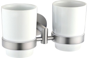 Стакан Allen Brau Priority 6.31003-BN двойной, брашированный никель