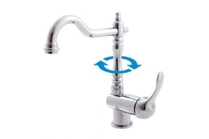 Смеситель для кухонной мойки Rav Slezak Labe хром (L008.5/8)