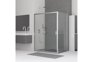 Душевой уголок RGW Classic CL-48 160x100 профиль хром стекло прозрачное - 2