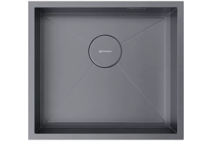 Мойка кухонная Omoikiri Kasen вороненая сталь (4997055)