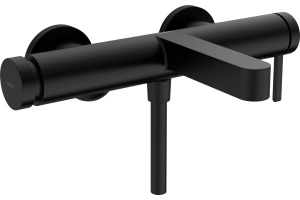 Смеситель для ванны с душем Hansgrohe Finoris черный матовый