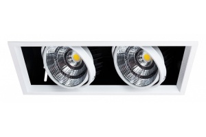 Встраиваемый светодиодный светильник Arte Lamp Merga A8450PL-2WH