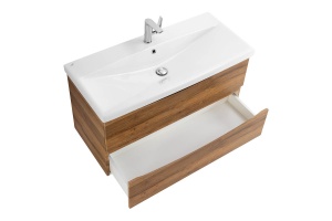 Тумба с раковиной BelBagno Marino-Cer 100 светлое дерево - 3