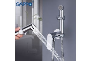 Смеситель с гигиеническим душем Gappo G7248-1