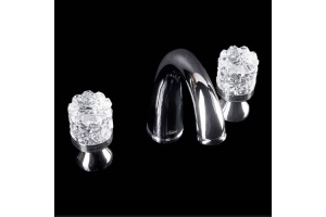 Смеситель для раковины Boheme CRYSTAL хром (277-CRST)