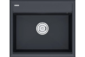 Мойка кухонная Paulmark Stepia 59 темно - серый матовый